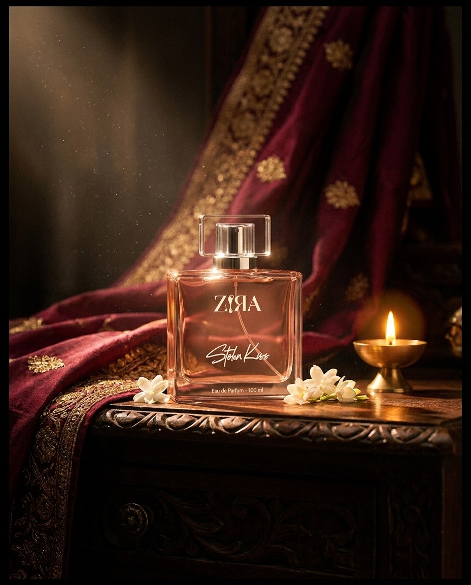 Stolen Kiss — Indian silk editorial